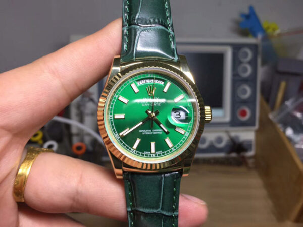 Rolex Daydate green