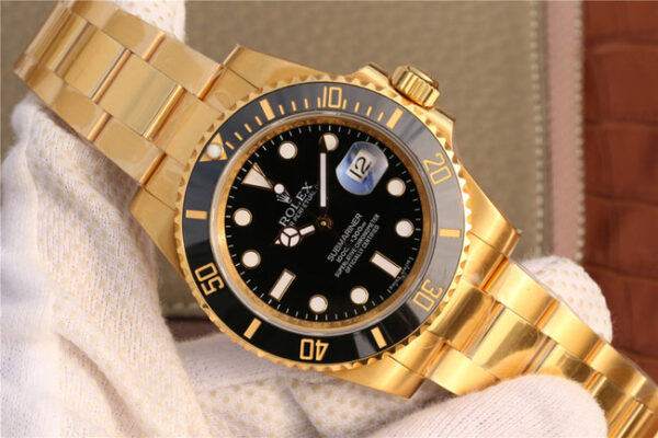 Rolex submariner black full gold