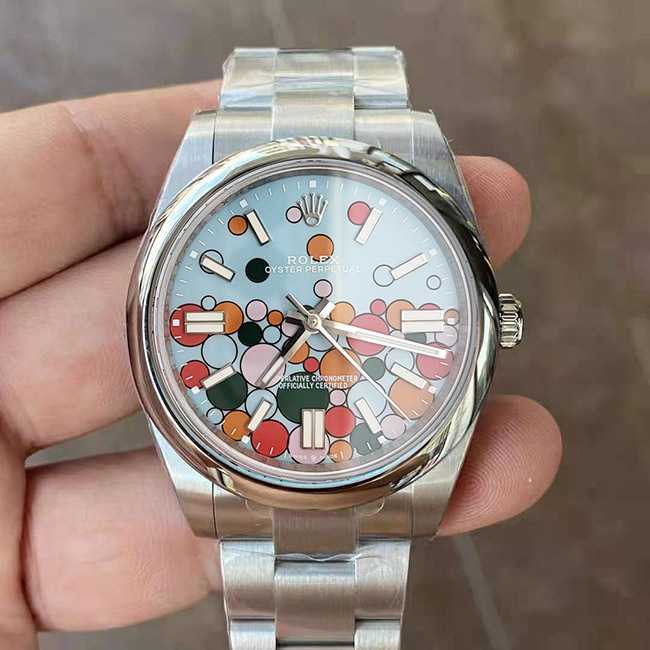 Rolex oyster bubble dial 41mm